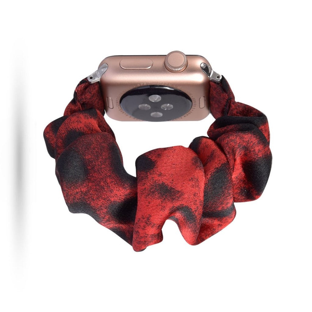 Rigtigt fint Apple Watch Series 5 40mm Nylon Rem - Rød#serie_4