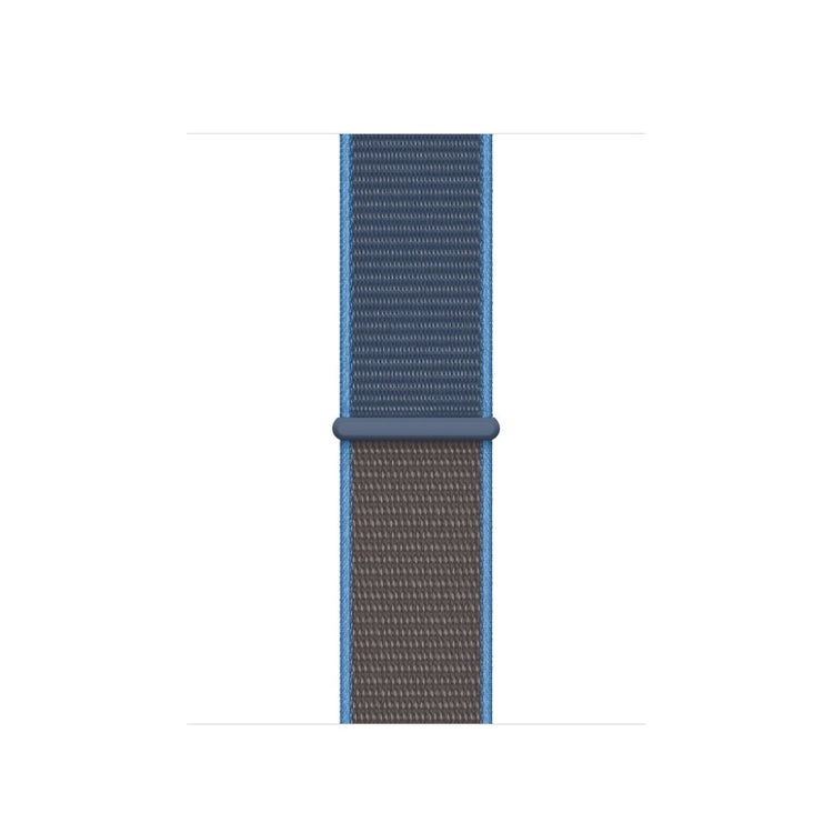 Super elegant Apple Watch Series 5 40mm Nylon Rem - Blå#serie_7