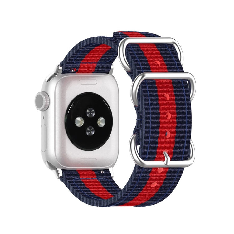 Vildt elegant Apple Watch Series 5 40mm Nylon Rem - Sort#serie_10