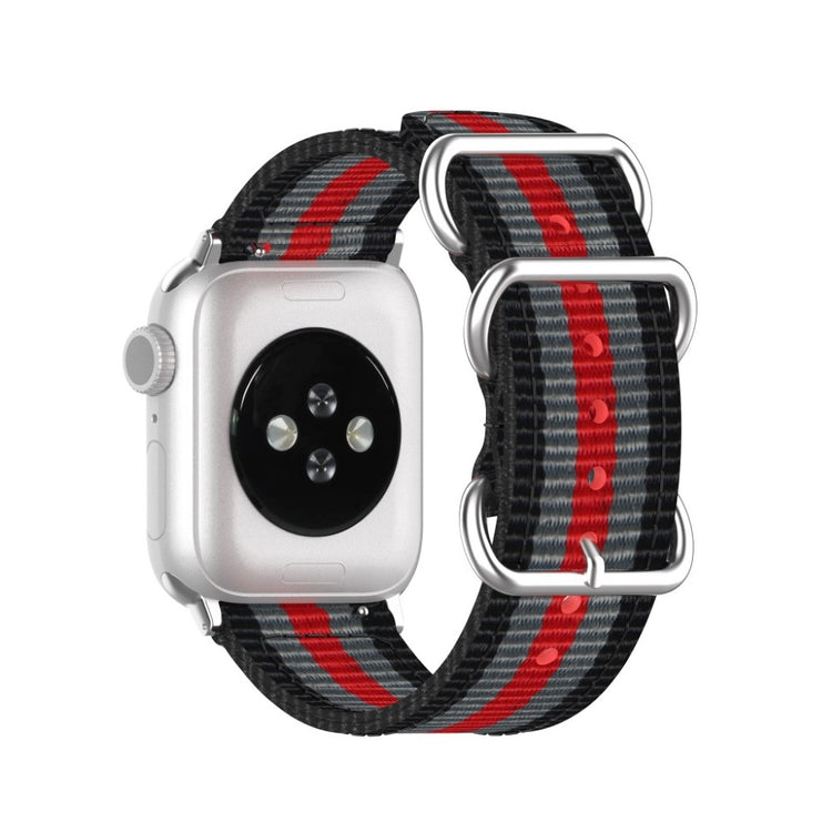Vildt elegant Apple Watch Series 5 40mm Nylon Rem - Flerfarvet#serie_4