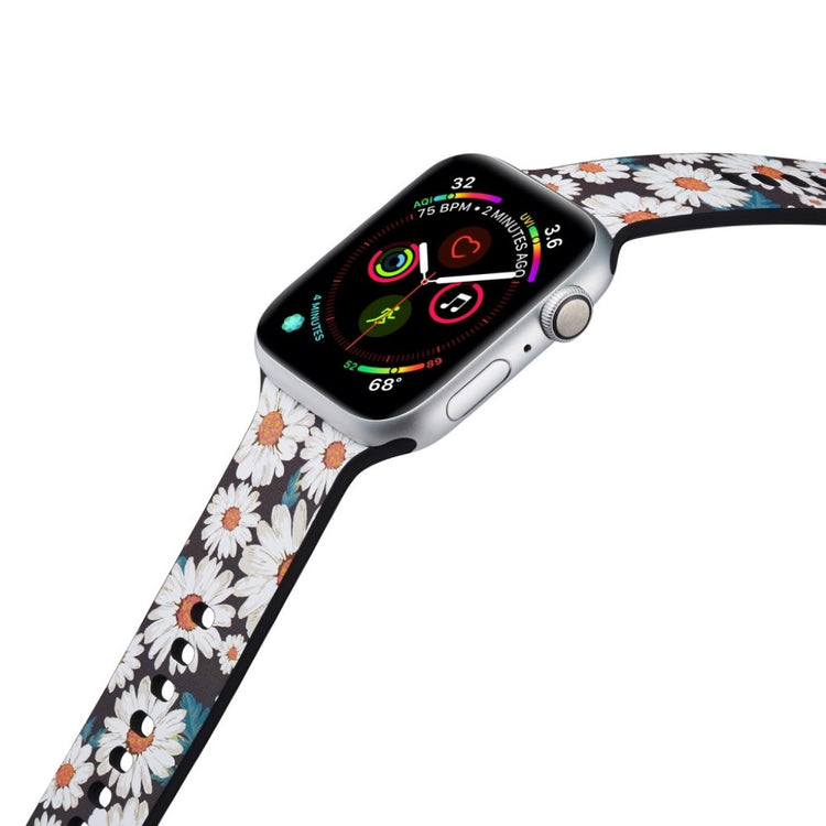 Super fantastisk Apple Watch Series 5 40mm Silikone Rem - Flerfarvet#serie_13