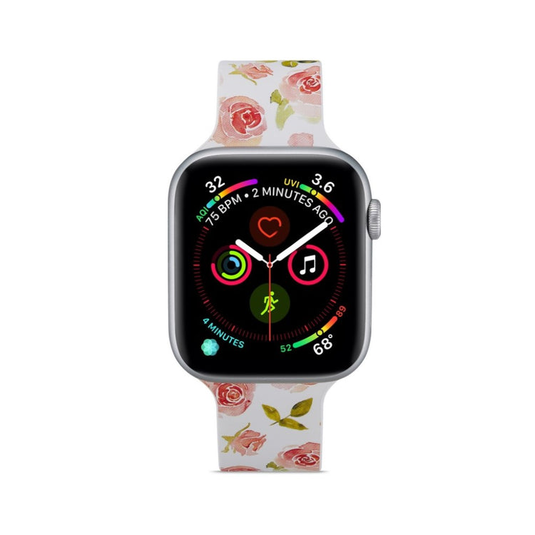 Super fantastisk Apple Watch Series 5 40mm Silikone Rem - Pink#serie_2