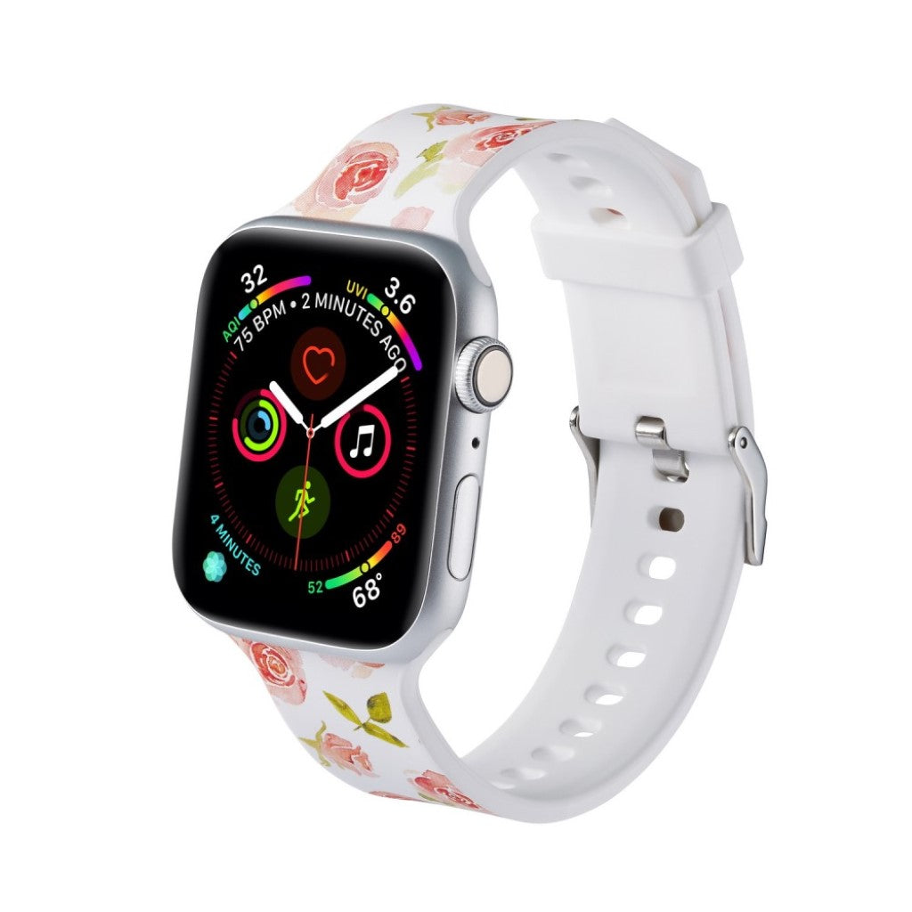Super fantastisk Apple Watch Series 5 40mm Silikone Rem - Pink#serie_2