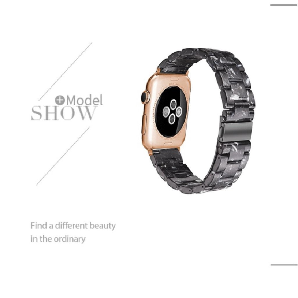 Helt vildt nydelig Apple Watch Series 5 40mm  Rem - Sort#serie_1