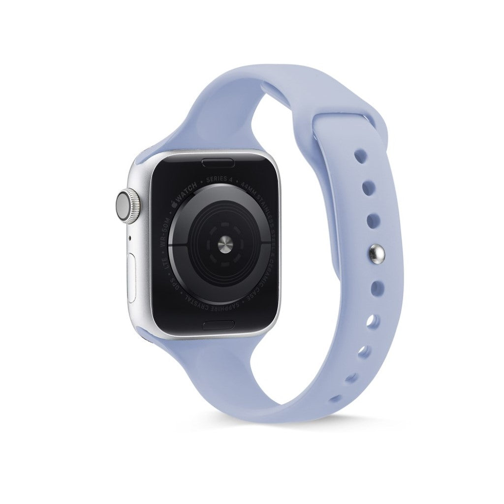Super hårdfør Apple Watch Series 5 40mm Silikone Rem - Lilla#serie_10