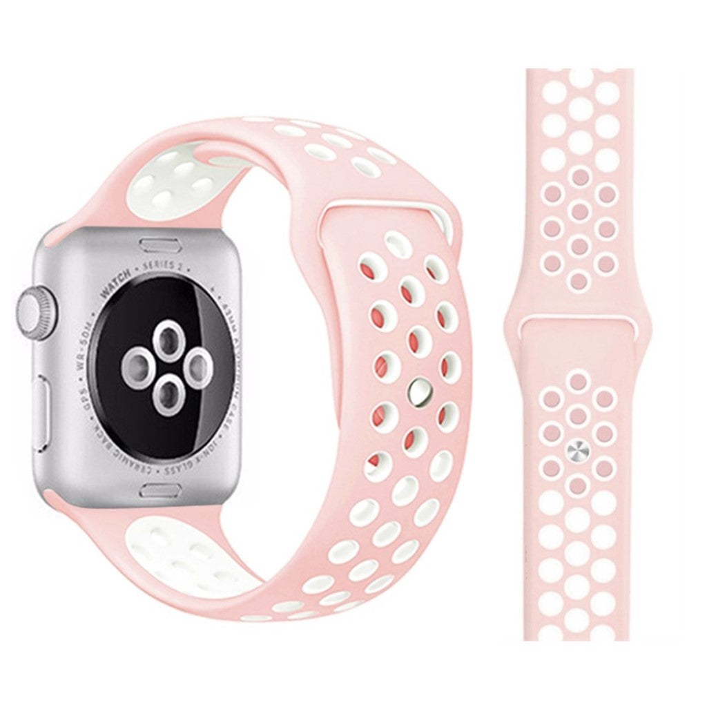 Helt vildt rart Universal Apple Silikone Rem - Pink#serie_18