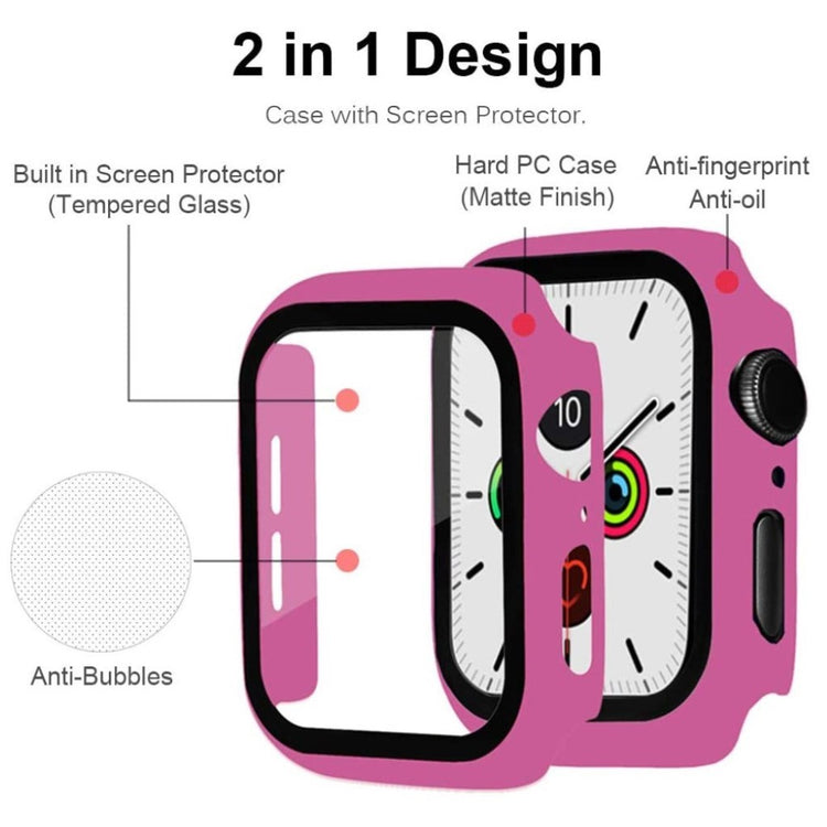 Universal Apple Mat Plastik Bumper  - Pink#serie_11