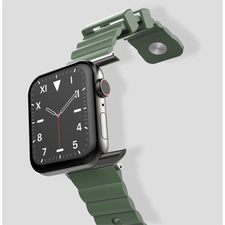 Nydelig Universal Apple Silikone Rem - Grøn#serie_3