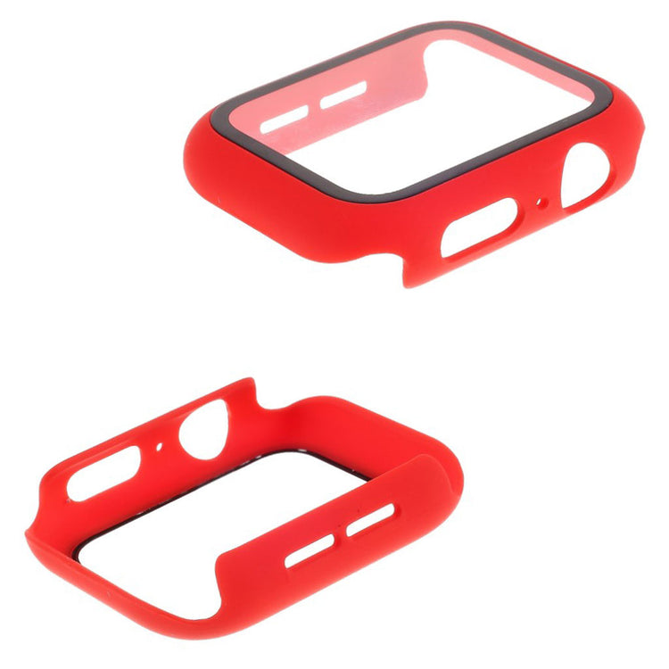 Rigtigt Fed Universal Apple Plastik Cover - Rød#serie_2