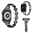 Fremragende Metal Og Rhinsten Rem passer til Apple Watch Series 5 44mm