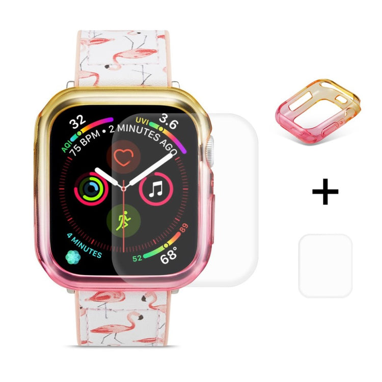 Vildt Godt Apple Watch Series 5 44mm / Apple Watch 44mm Silikone Cover - Pink#serie_2