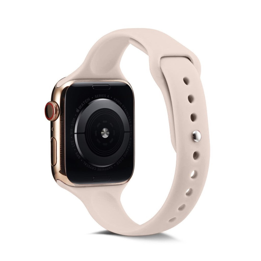  Apple Watch Series 5 44mm / Apple Watch 44mm Silikone Rem - Pink#serie_8