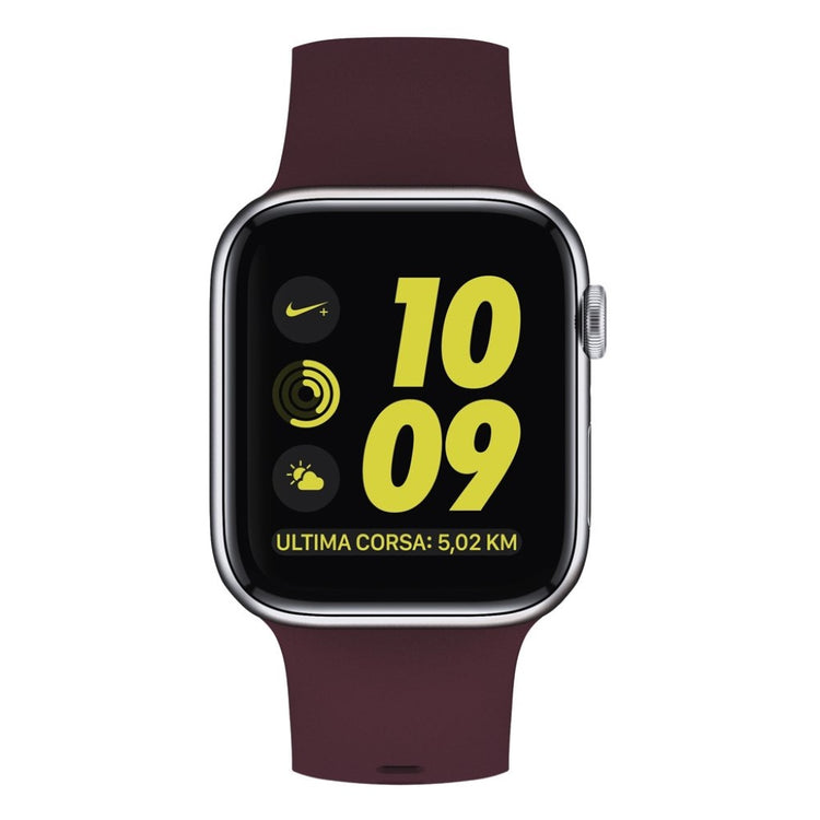  Apple Watch Series 5 44mm / Apple Watch 44mm Silikone Rem - Lilla#serie_3