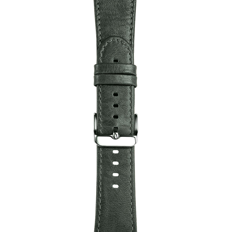  Apple Watch Series 5 44mm / Apple Watch 44mm Ægte læder Rem - Grøn#serie_4