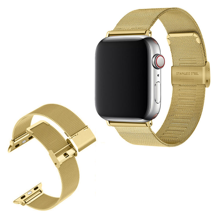 Flot Apple Watch Series 5 44mm / Apple Watch 44mm Metal Rem - Guld#serie_4