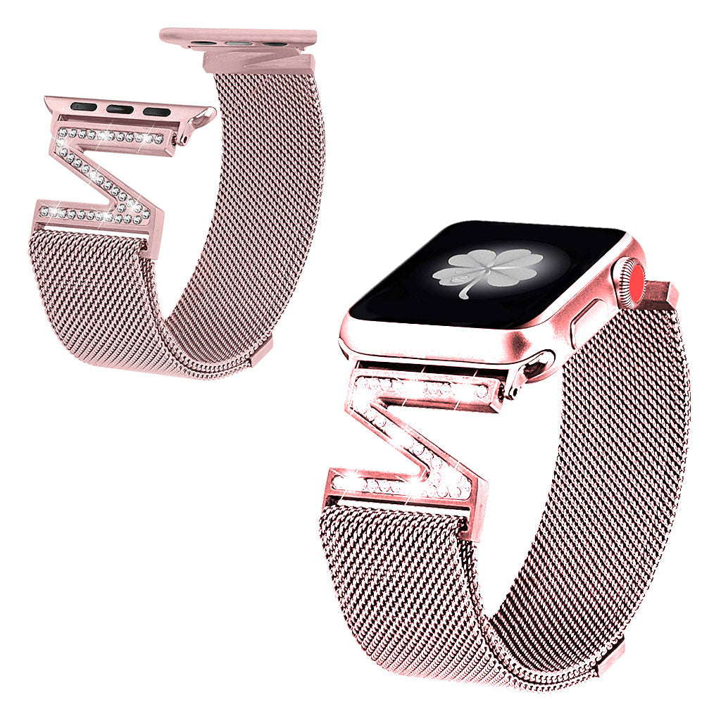 Sejt Apple Watch Series 5 44mm / Apple Watch 44mm Metal Rem - Pink#serie_4
