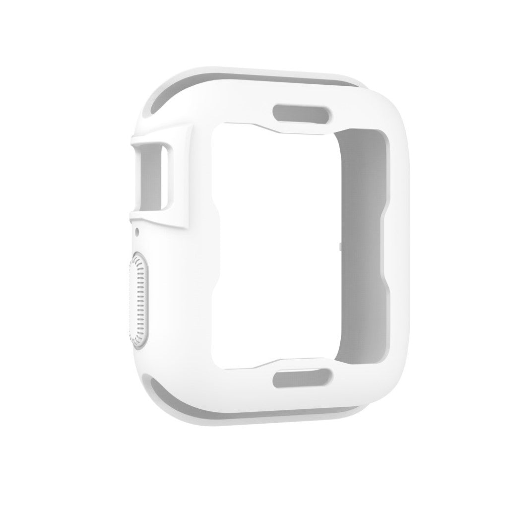 Beskyttende Apple Watch Series 5 44mm / Apple Watch 44mm Silikone Cover - Hvid#serie_2