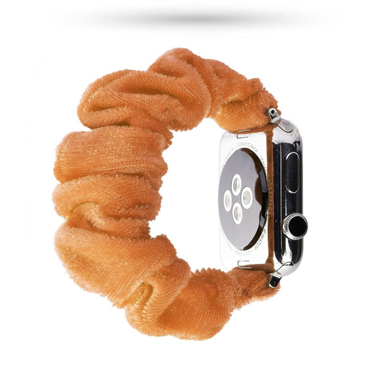 Glimrende Apple Watch Series 5 44mm Nylon Rem - Gul#serie_13