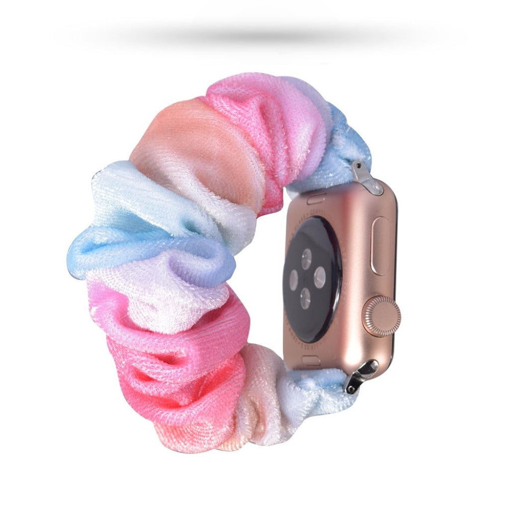 Glimrende Apple Watch Series 5 44mm Nylon Rem - Flerfarvet#serie_15