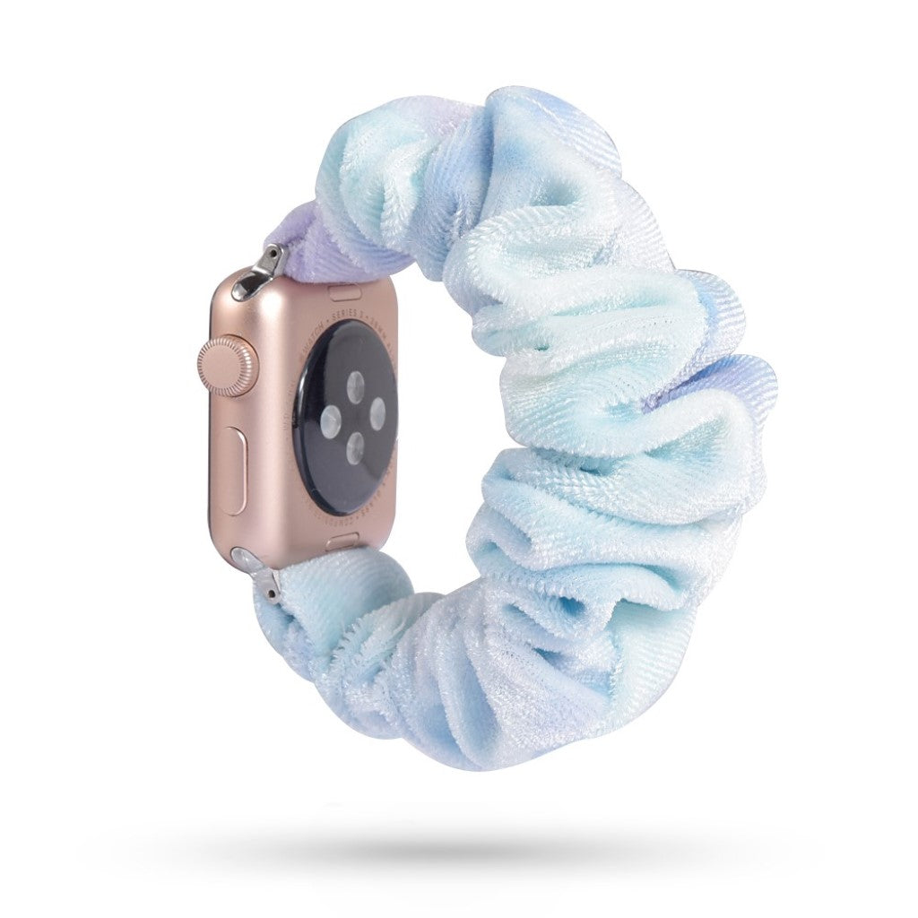 Glimrende Apple Watch Series 5 44mm Nylon Rem - Blå#serie_17