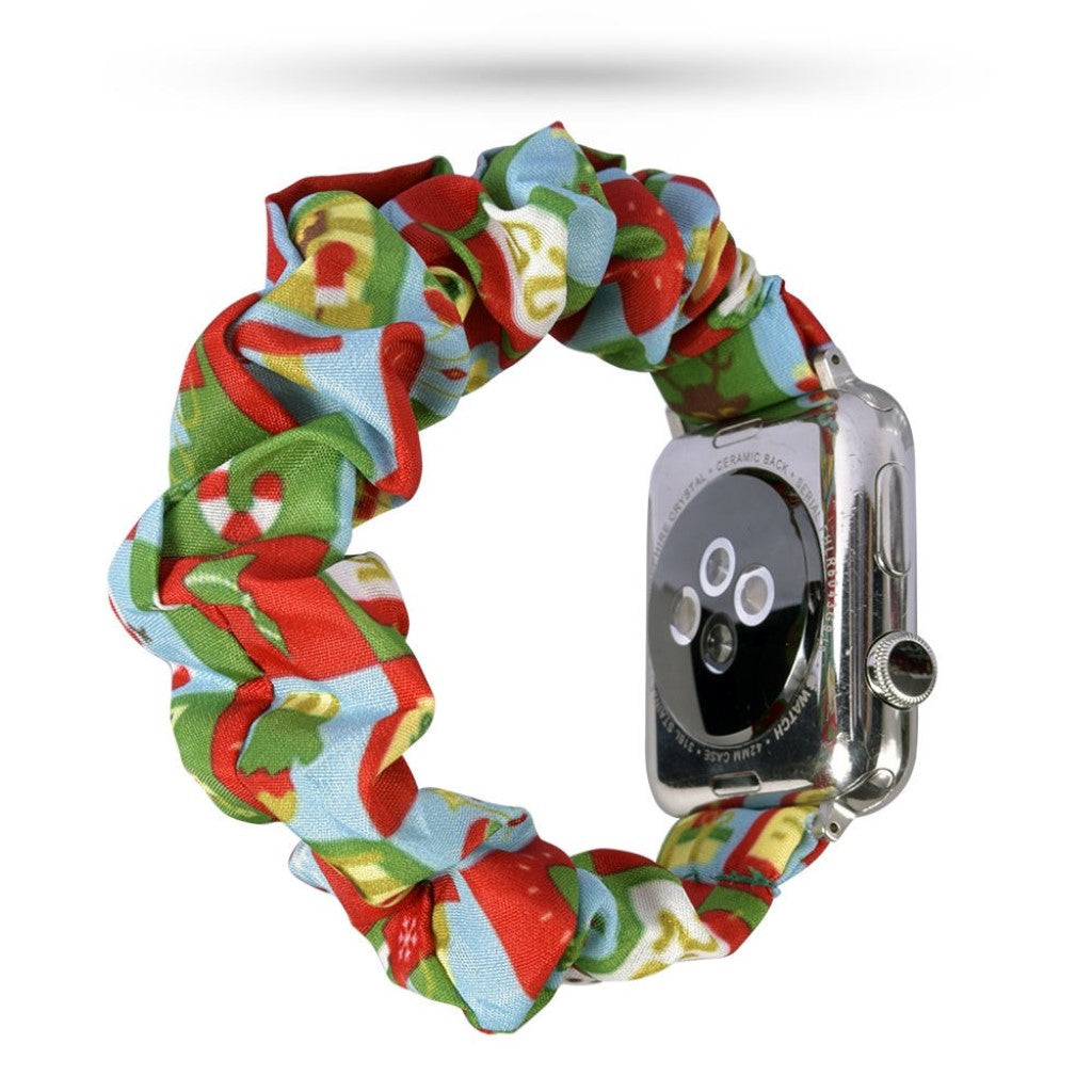 Glimrende Apple Watch Series 5 44mm Nylon Rem - Flerfarvet#serie_2