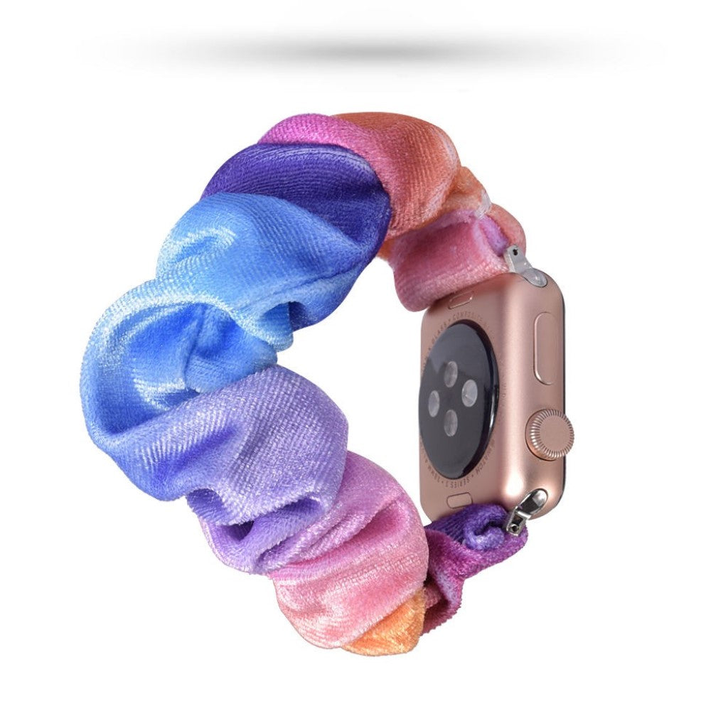 Glimrende Apple Watch Series 5 44mm Nylon Rem - Flerfarvet#serie_20