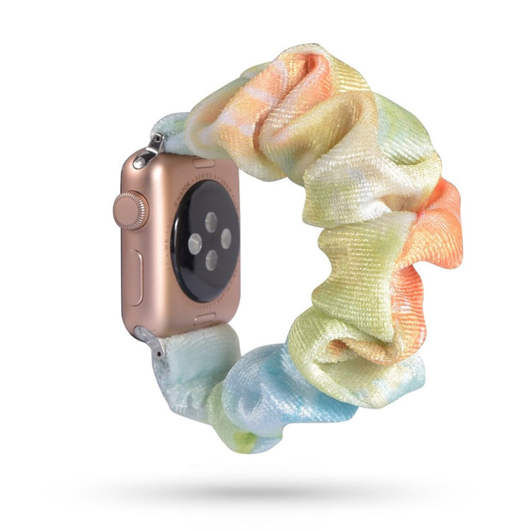 Glimrende Apple Watch Series 5 44mm Nylon Rem - Flerfarvet#serie_21