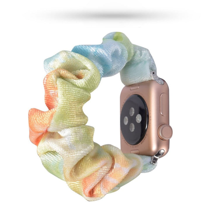 Glimrende Apple Watch Series 5 44mm Nylon Rem - Flerfarvet#serie_21