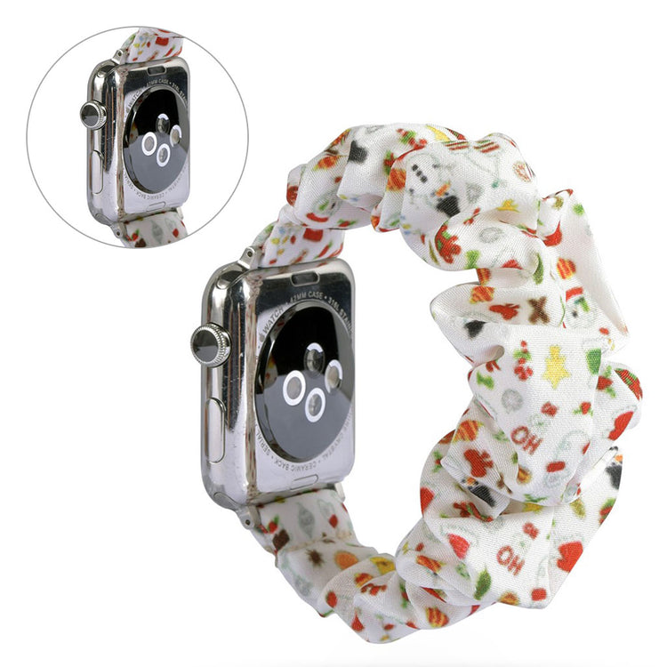 Glimrende Apple Watch Series 5 44mm Nylon Rem - Flerfarvet#serie_3