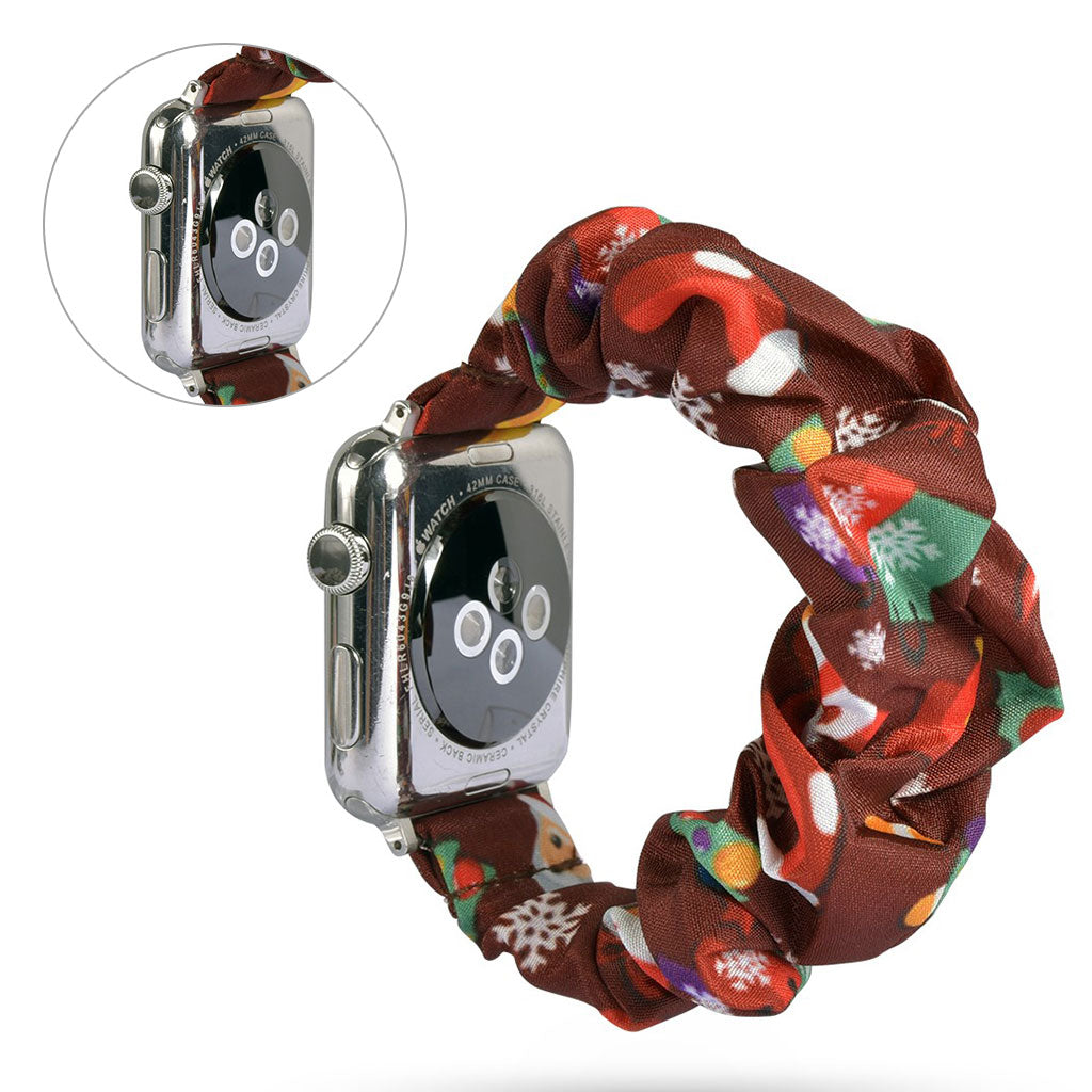 Glimrende Apple Watch Series 5 44mm Nylon Rem - Flerfarvet#serie_5