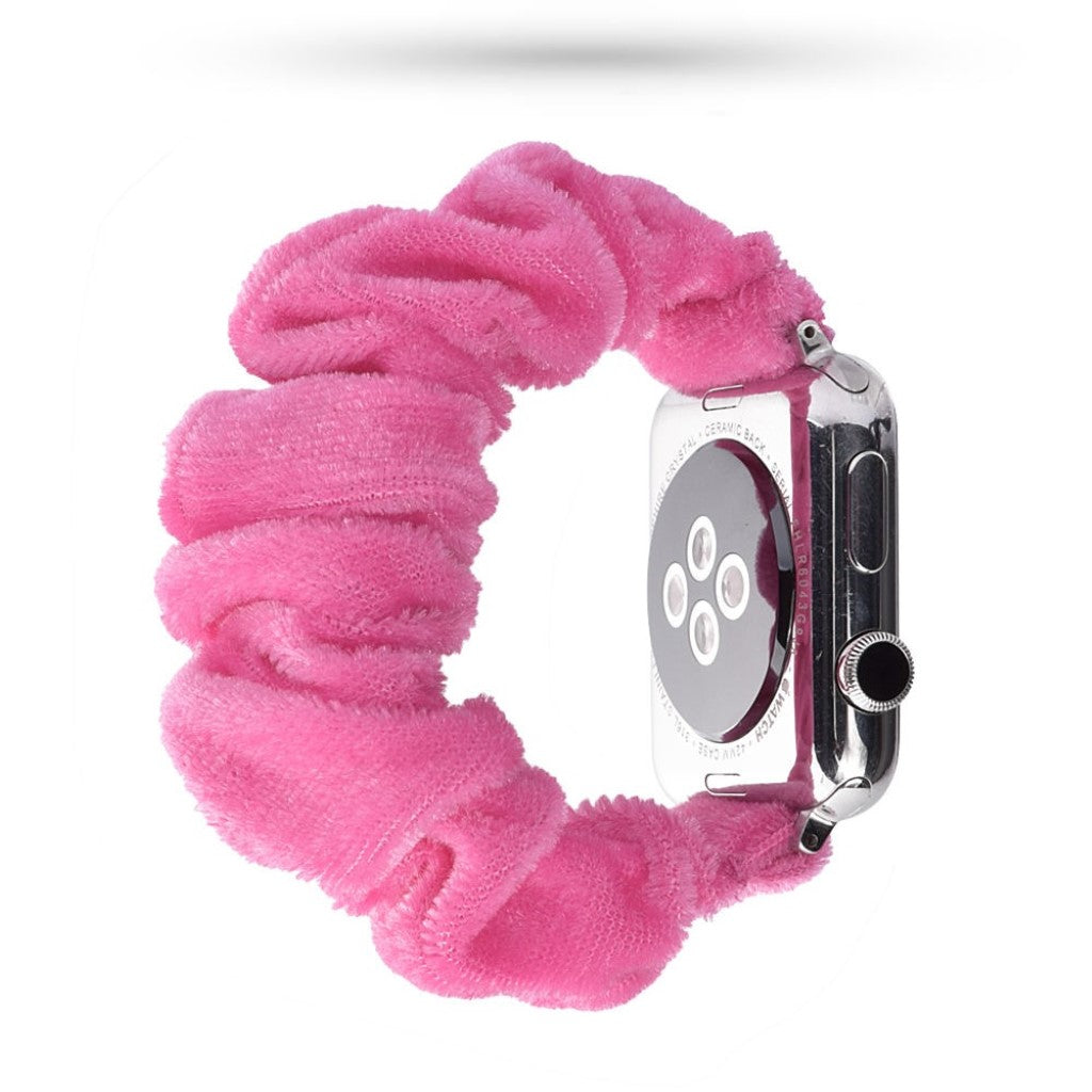 Glimrende Apple Watch Series 5 44mm Nylon Rem - Pink#serie_6