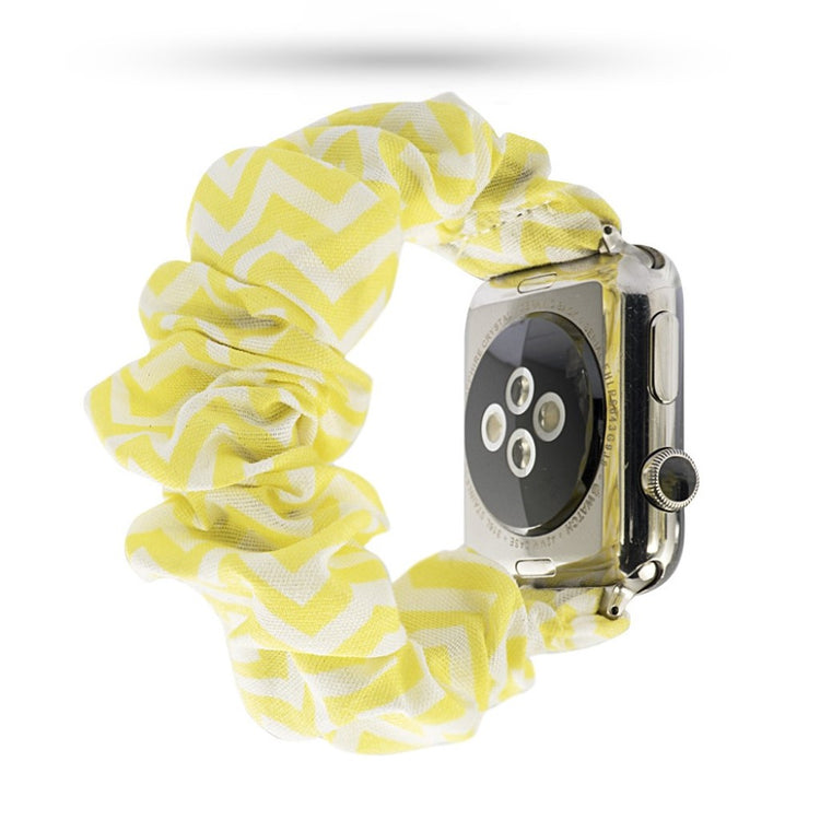 Flot Apple Watch Series 5 44mm Nylon Rem - Gul#serie_11