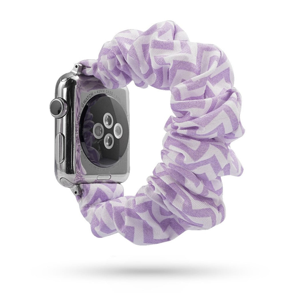 Flot Apple Watch Series 5 44mm Nylon Rem - Lilla#serie_12
