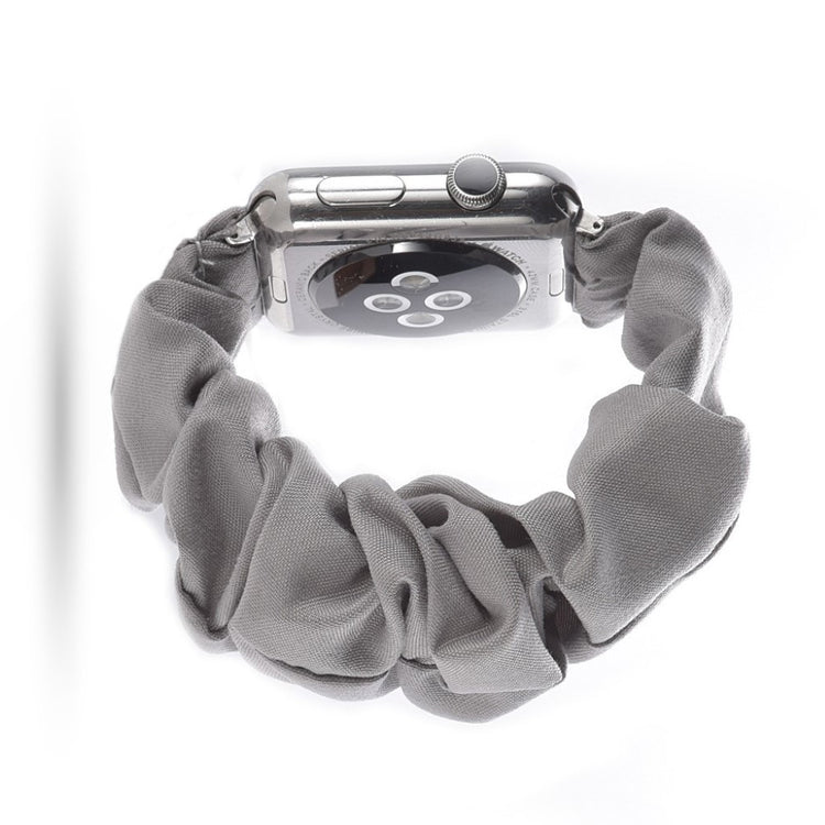 Flot Apple Watch Series 5 44mm Nylon Rem - Sølv#serie_18