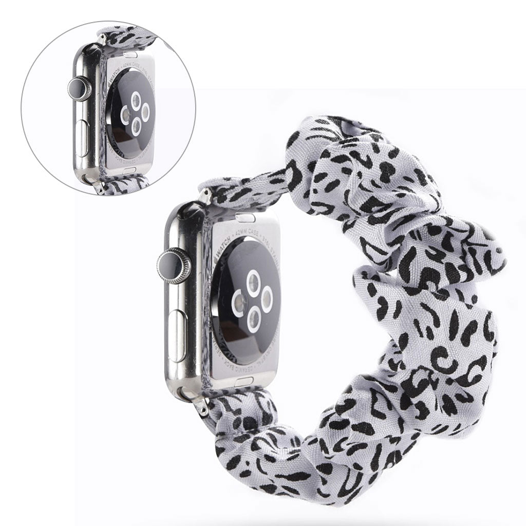 Flot Apple Watch Series 5 44mm Nylon Rem - Hvid#serie_2