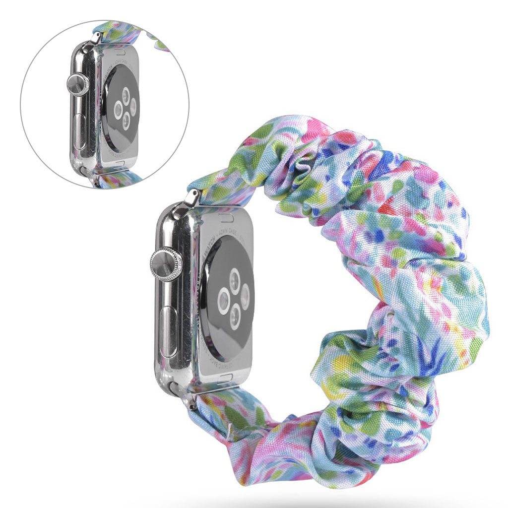 Flot Apple Watch Series 5 44mm Nylon Rem - Flerfarvet#serie_21