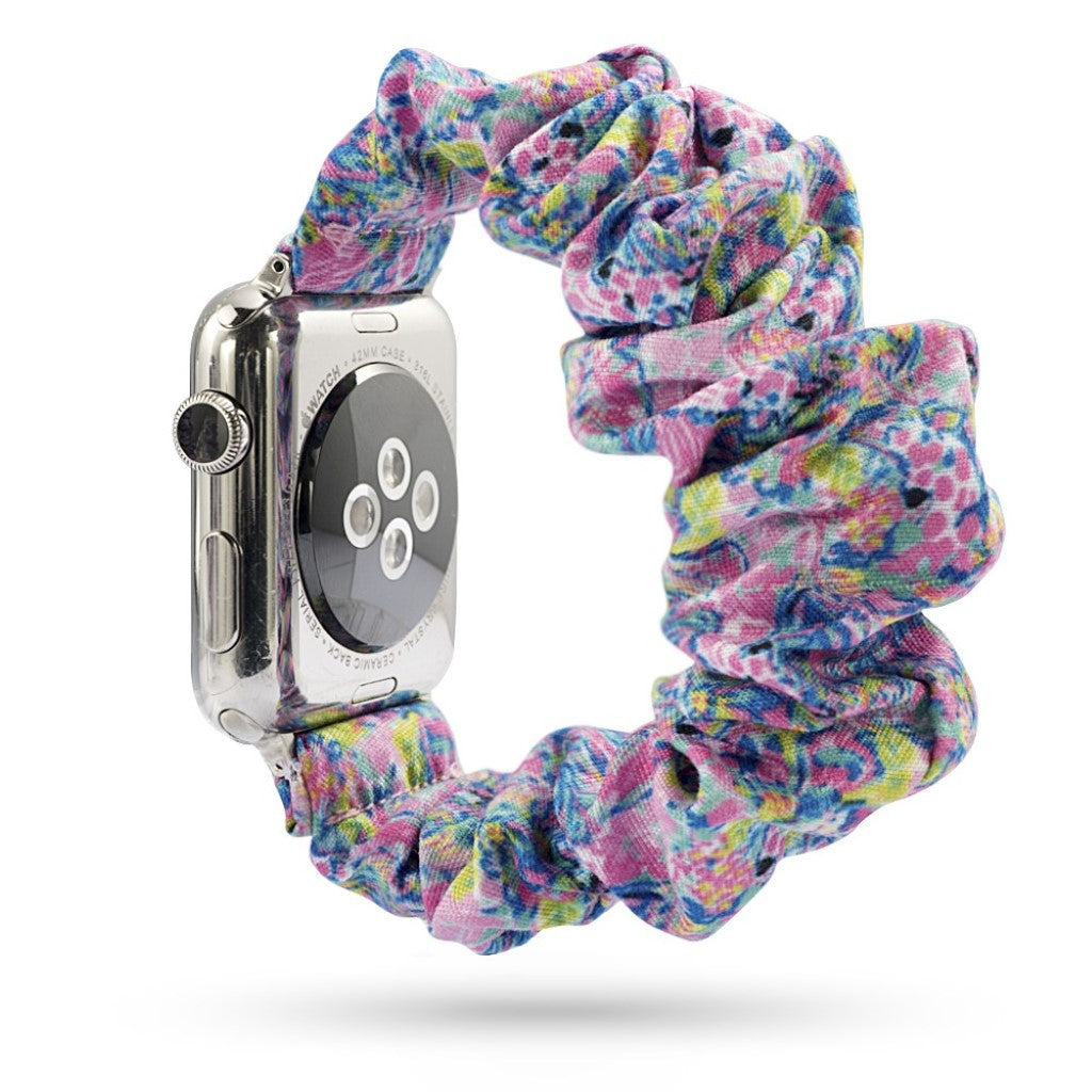 Flot Apple Watch Series 5 44mm Nylon Rem - Flerfarvet#serie_24