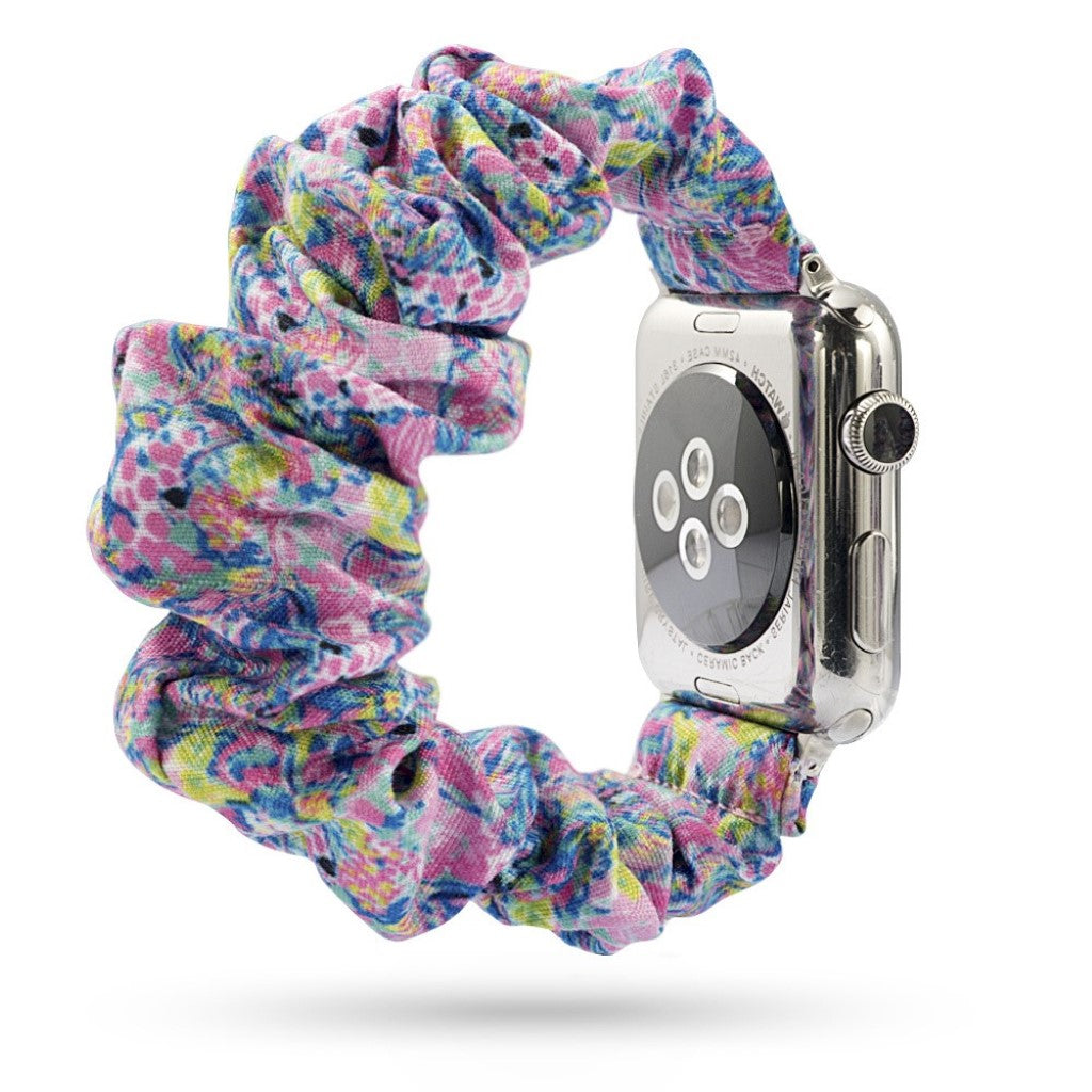 Flot Apple Watch Series 5 44mm Nylon Rem - Flerfarvet#serie_24