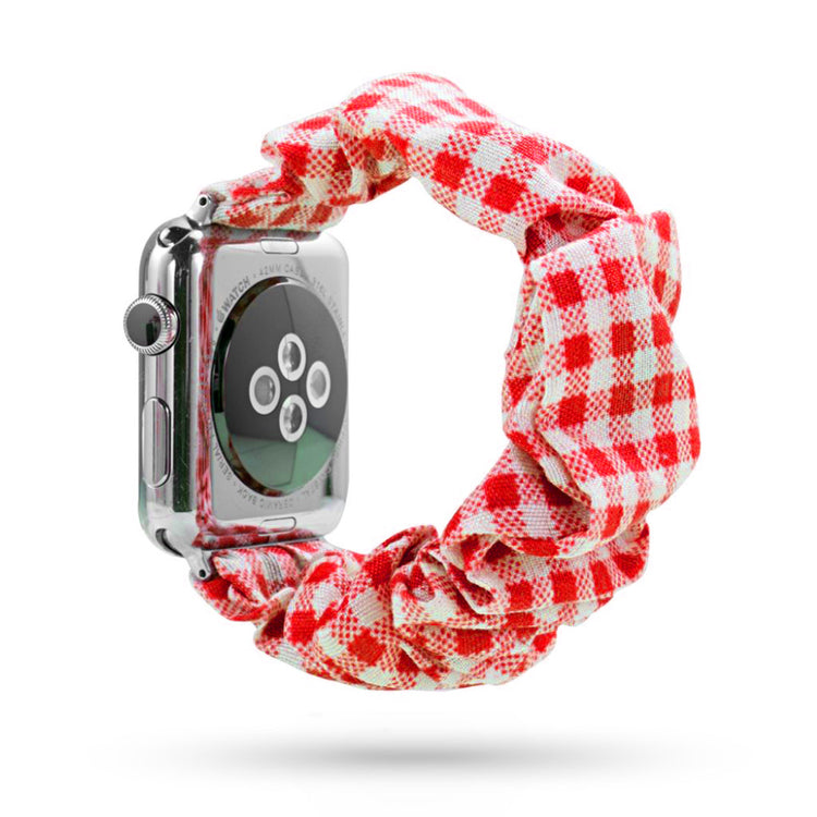 Flot Apple Watch Series 5 44mm Nylon Rem - Rød#serie_4