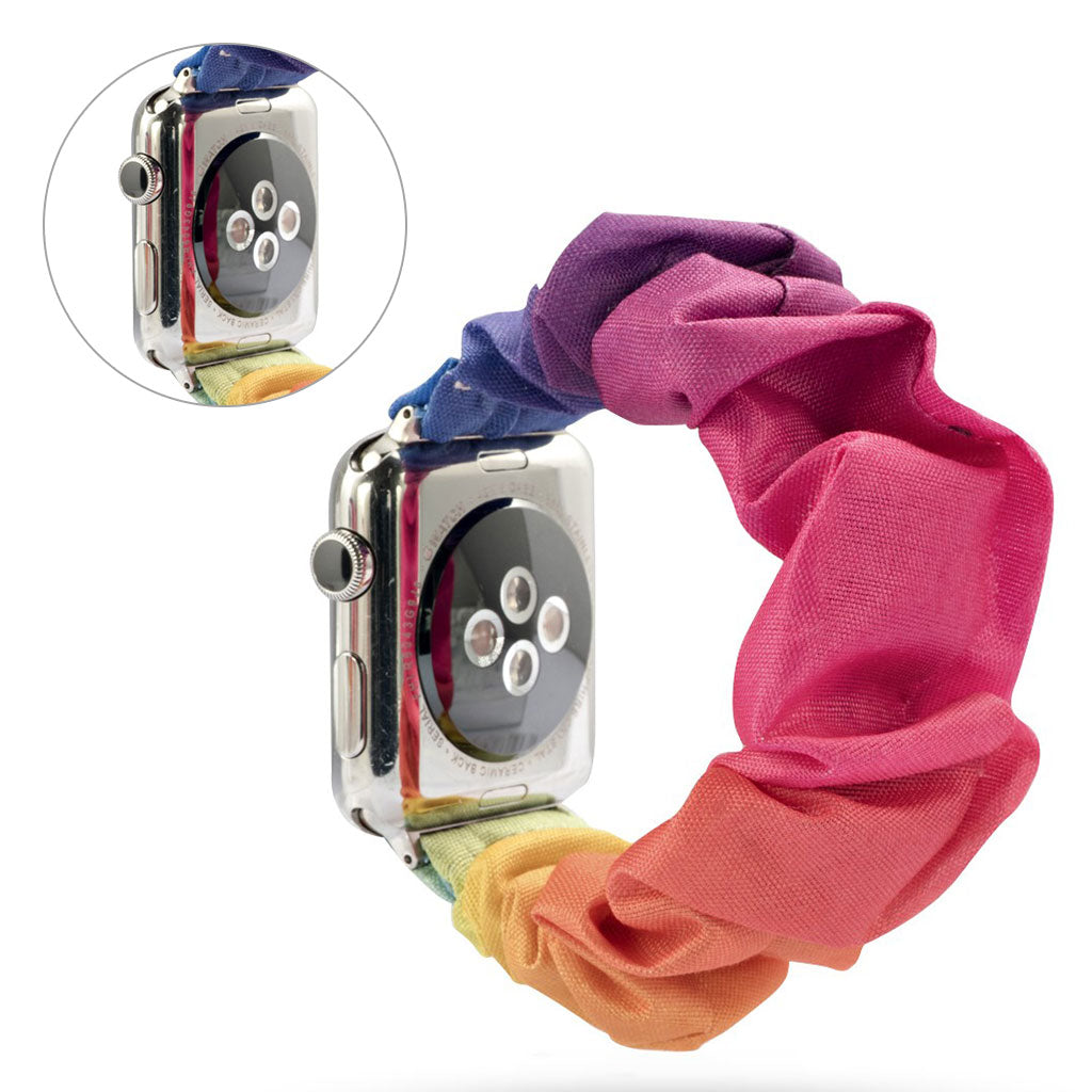Flot Apple Watch Series 5 44mm Nylon Rem - Flerfarvet#serie_6
