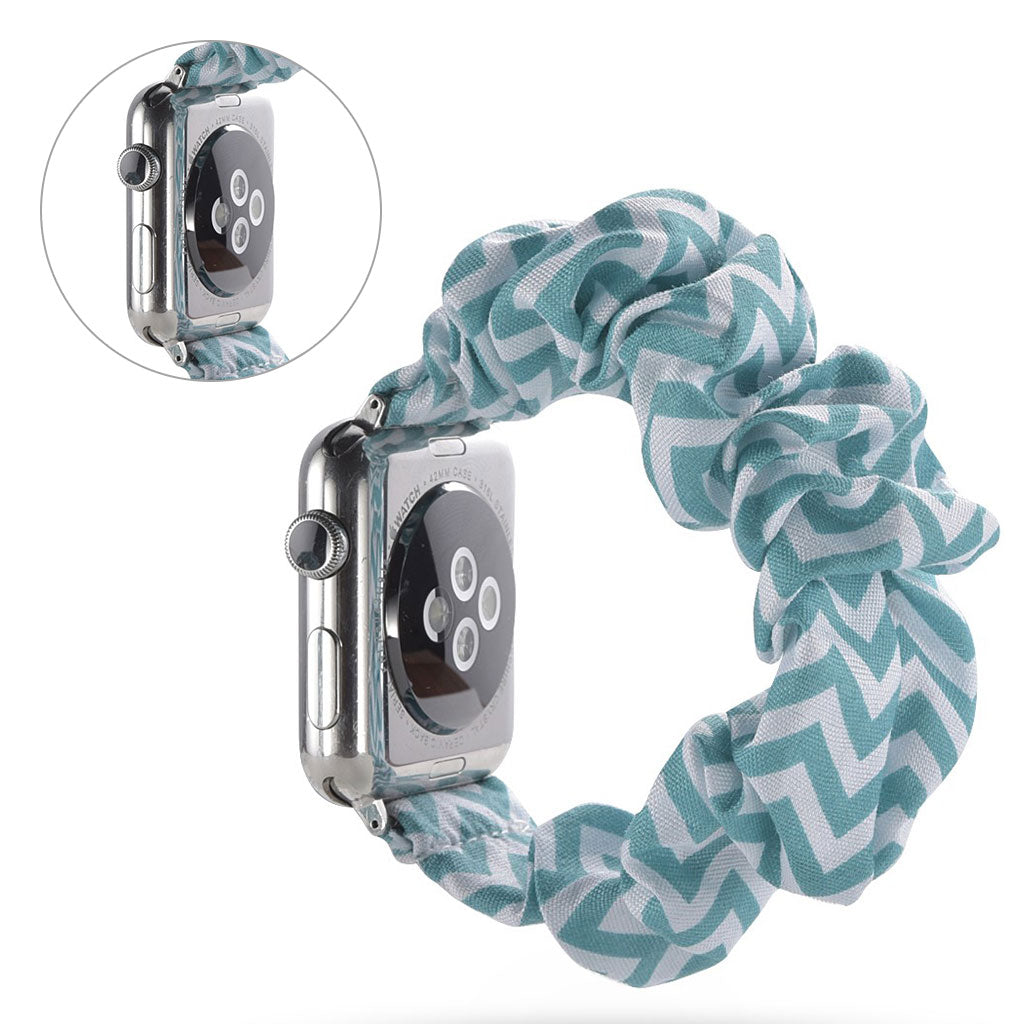Flot Apple Watch Series 5 44mm Nylon Rem - Blå#serie_7