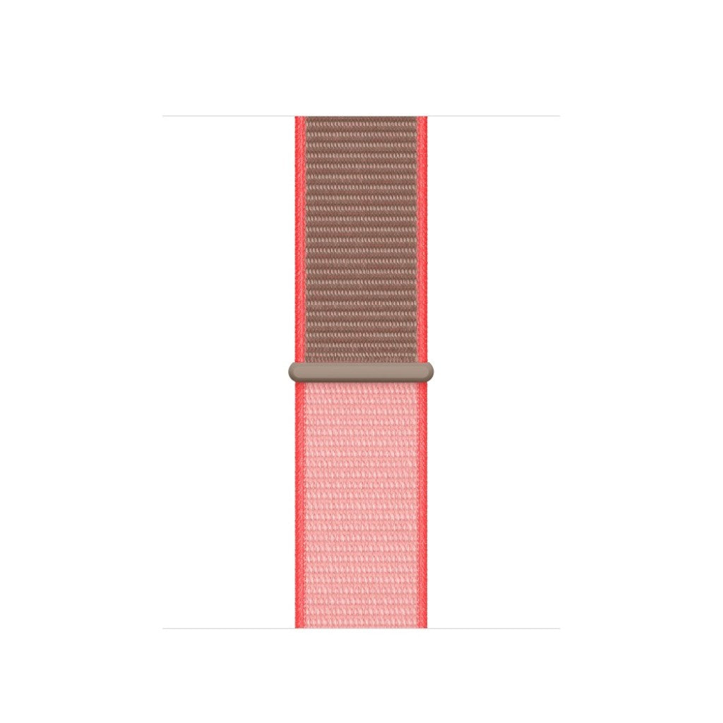 Fint Apple Watch Series 5 44mm Nylon Rem - Pink#serie_5