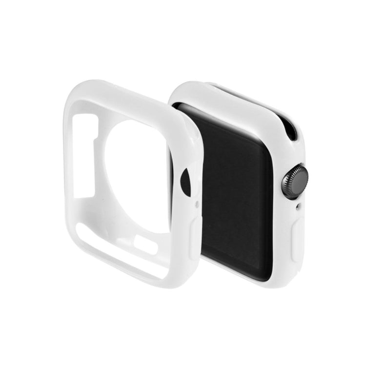 Mega Godt Apple Watch Series 5 44mm Silikone Cover - Hvid#serie_3