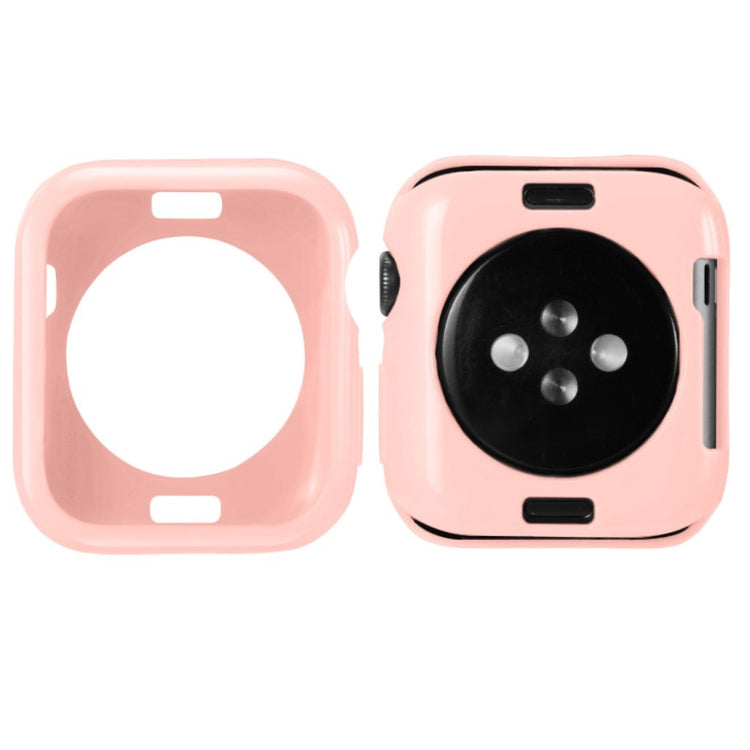 Mega Godt Apple Watch Series 5 44mm Silikone Cover - Pink#serie_5