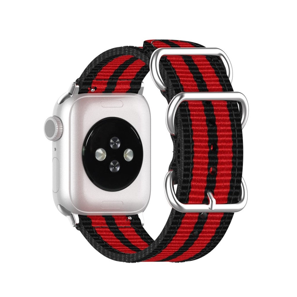 Mega fantastisk Apple Watch Series 5 44mm Nylon Rem - Rød#serie_2