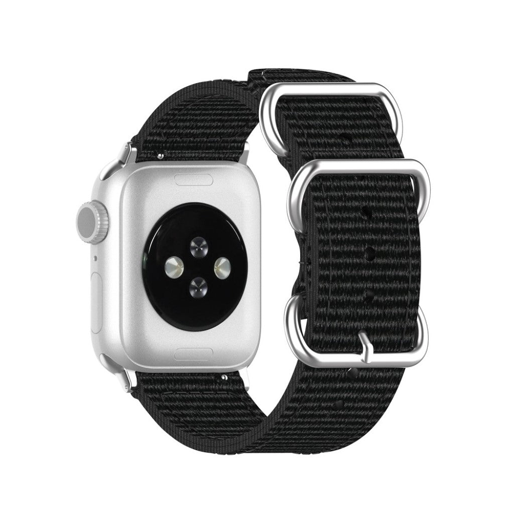 Mega fantastisk Apple Watch Series 5 44mm Nylon Rem - Sort#serie_5