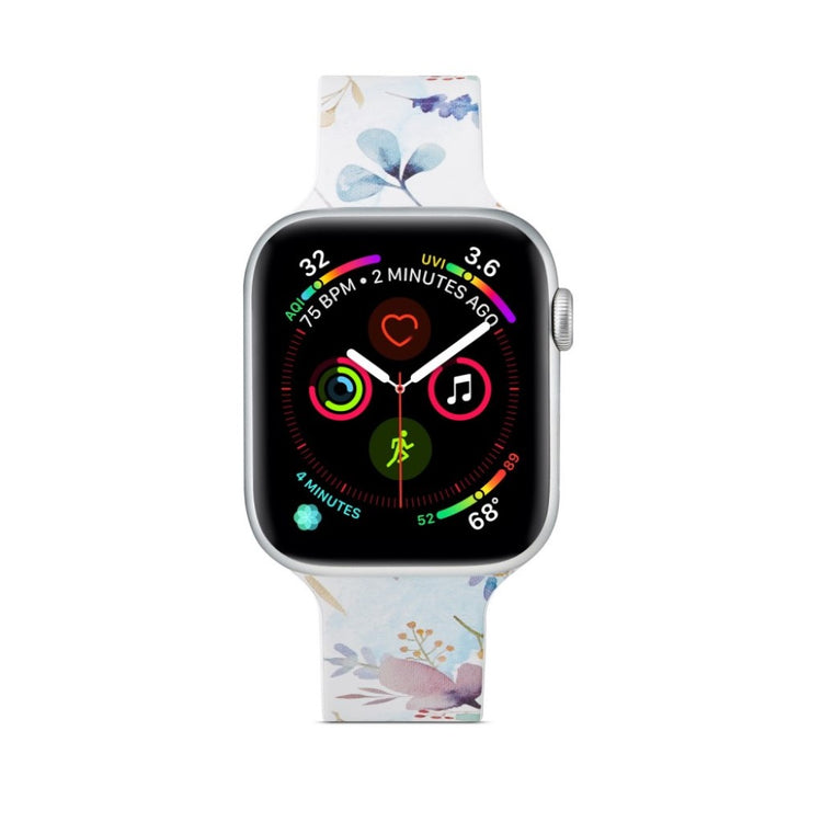 Super flot Apple Watch Series 5 44mm Silikone Rem - Flerfarvet#serie_7