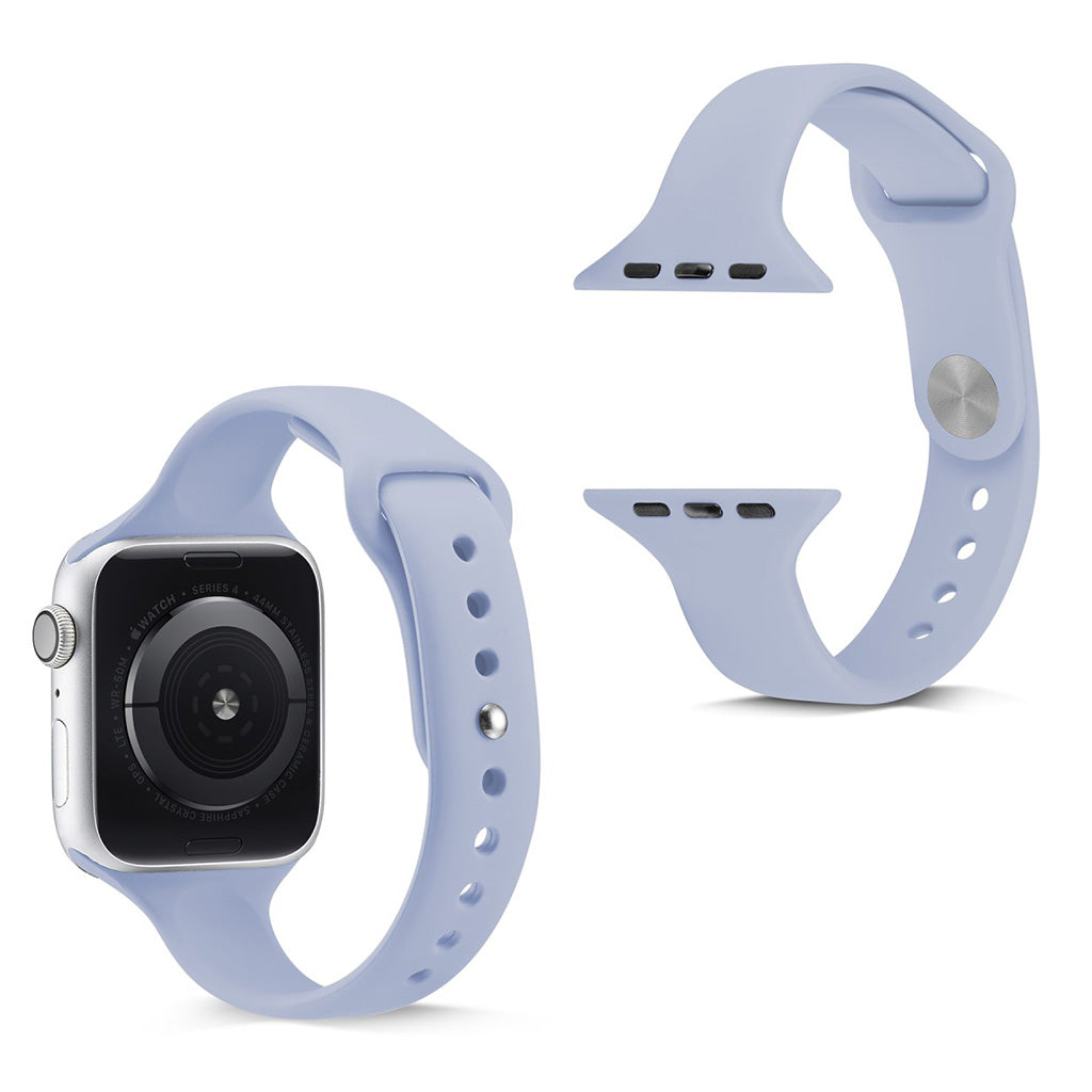 Apple Watch Series 5 44mm / Apple Watch 44mm Silikone Rem - Lilla#serie_10