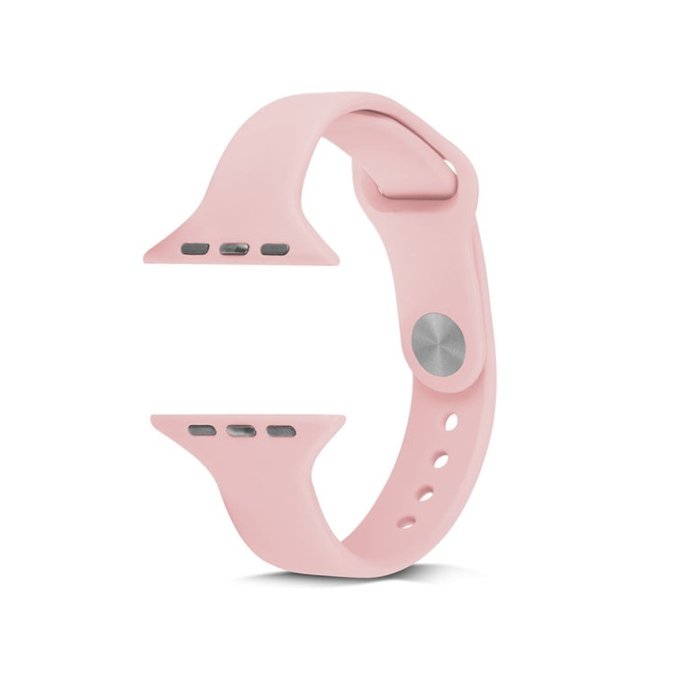  Apple Watch Series 5 44mm / Apple Watch 44mm Silikone Rem - Pink#serie_6
