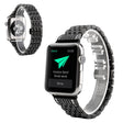 Metal Og Rhinsten Universal Rem passer til Apple Watch Series 5 44mm / Apple Watch 44mm